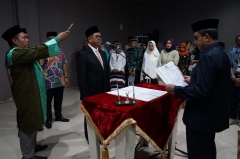 ZUL ASQAR RESMI JABAT DIRUT PDAM SIDRAP